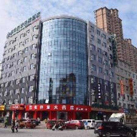 Greentree Inn Zhengzhou Xinzheng City Longhu Town Xiangyun Road Express Hotel Exterior foto
