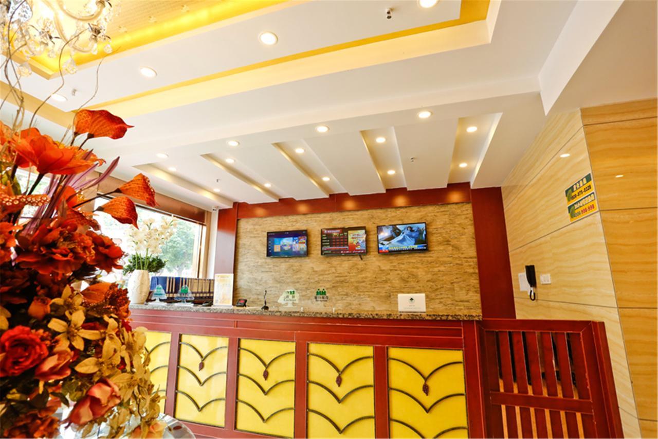 Greentree Inn Zhengzhou Xinzheng City Longhu Town Xiangyun Road Express Hotel Exterior foto